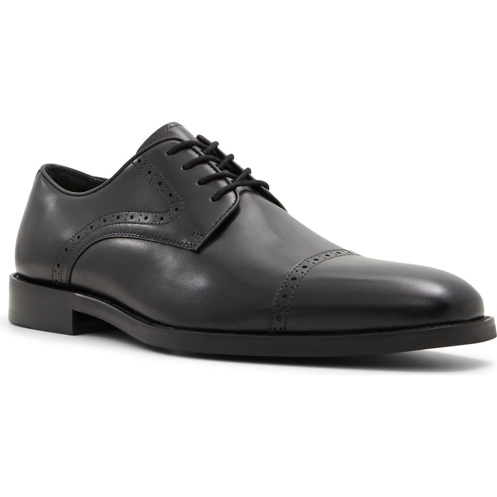 Aldo Bronko Cap Toe Derby In Black