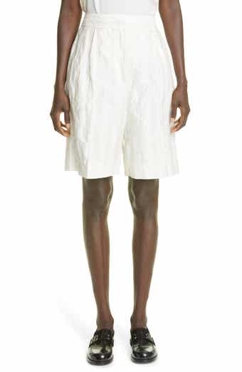 Fabiana Filippi Metallic Stripe Bermuda Shorts