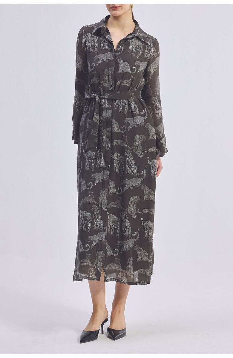 Reistor Relaxed-Fit Shirt Dress, Alternate, color, Black
