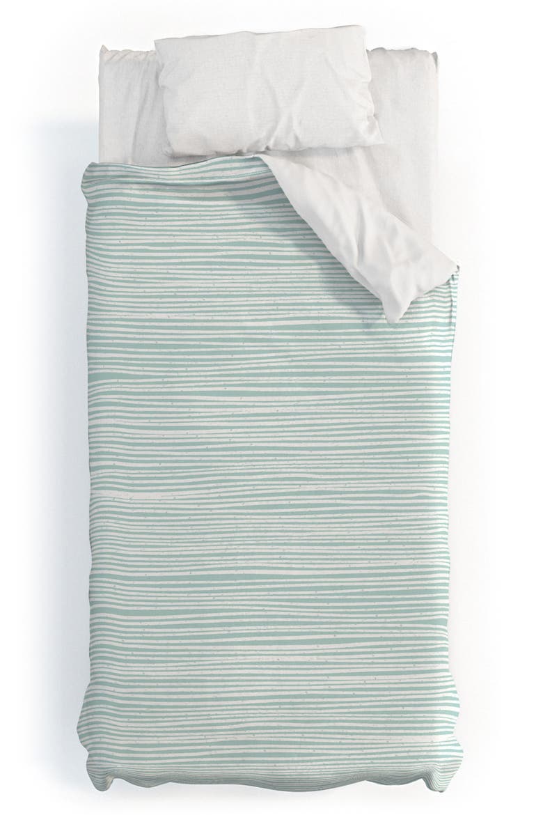 Coastal Studio Ocean Duvet Set - King, Alternate, color, BLUE