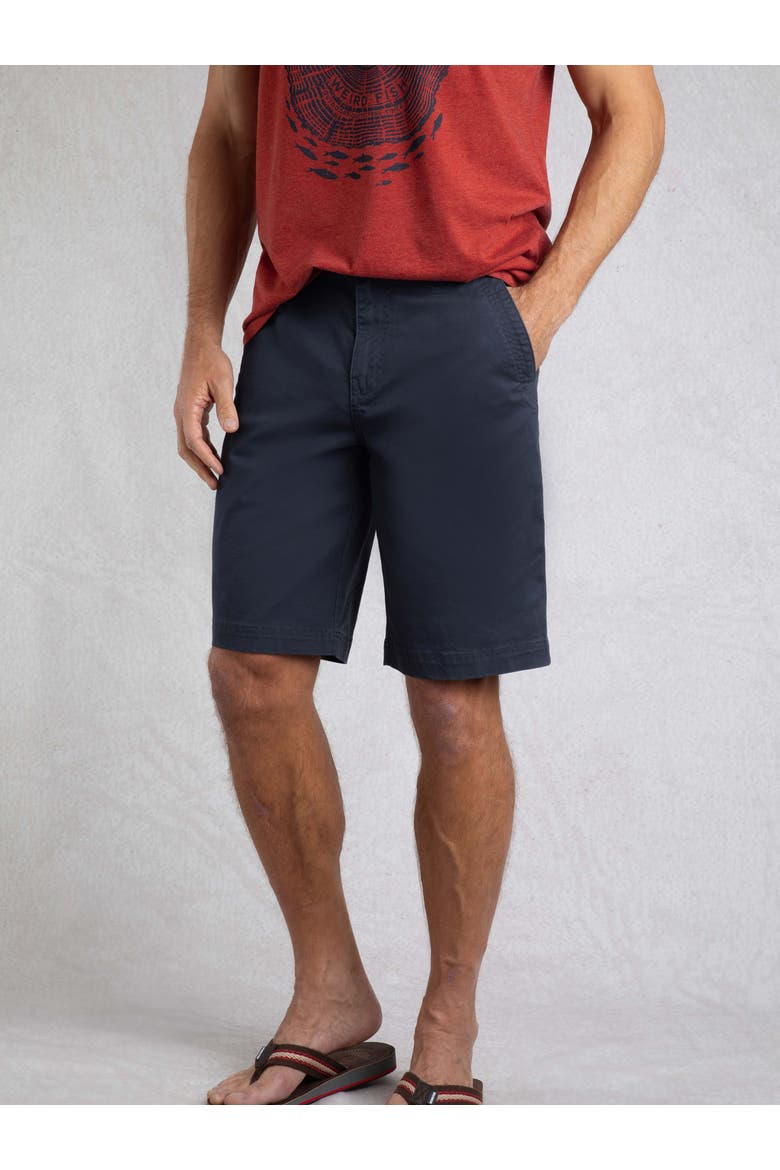 Rayburn Flat Front Shorts, Main, color, Navy