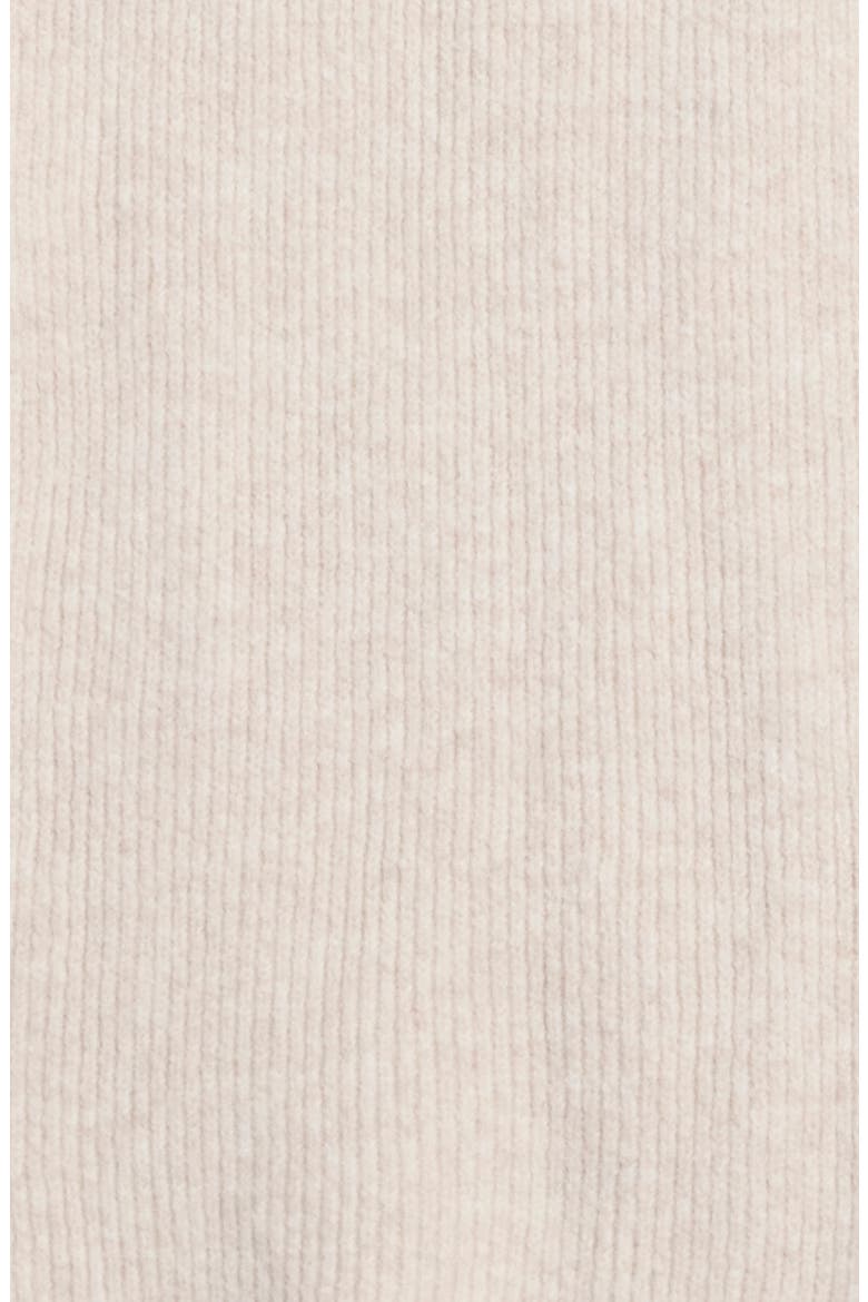 Scallop Hem Knit Scarf, Main, color, OFF WHITE