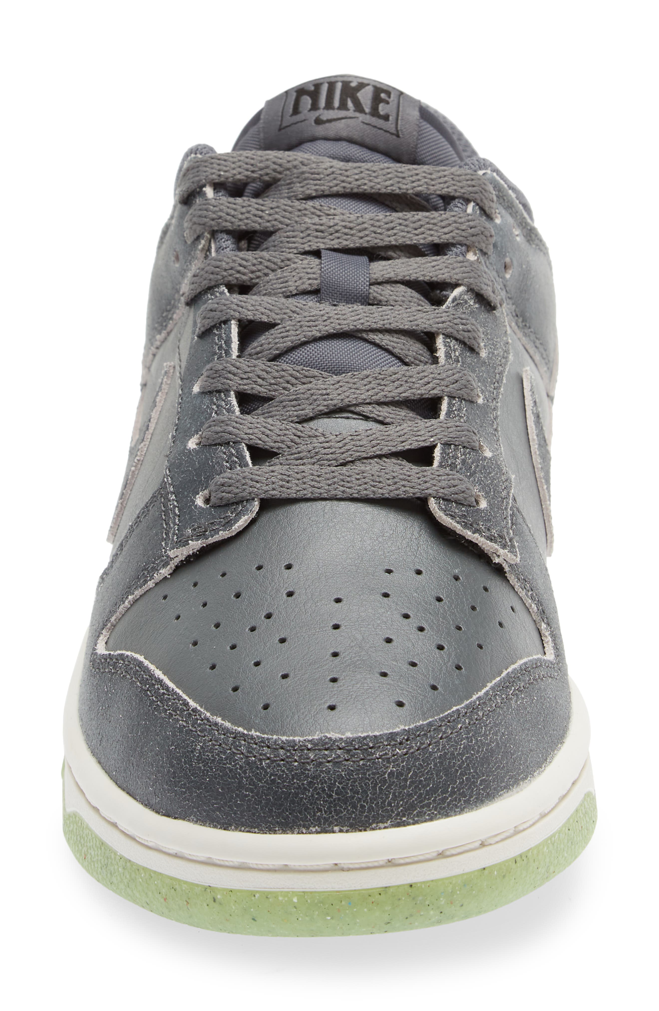 Nike Dunk Low Double Swoosh Low Top Basketball Sneaker, Alternate, color, 