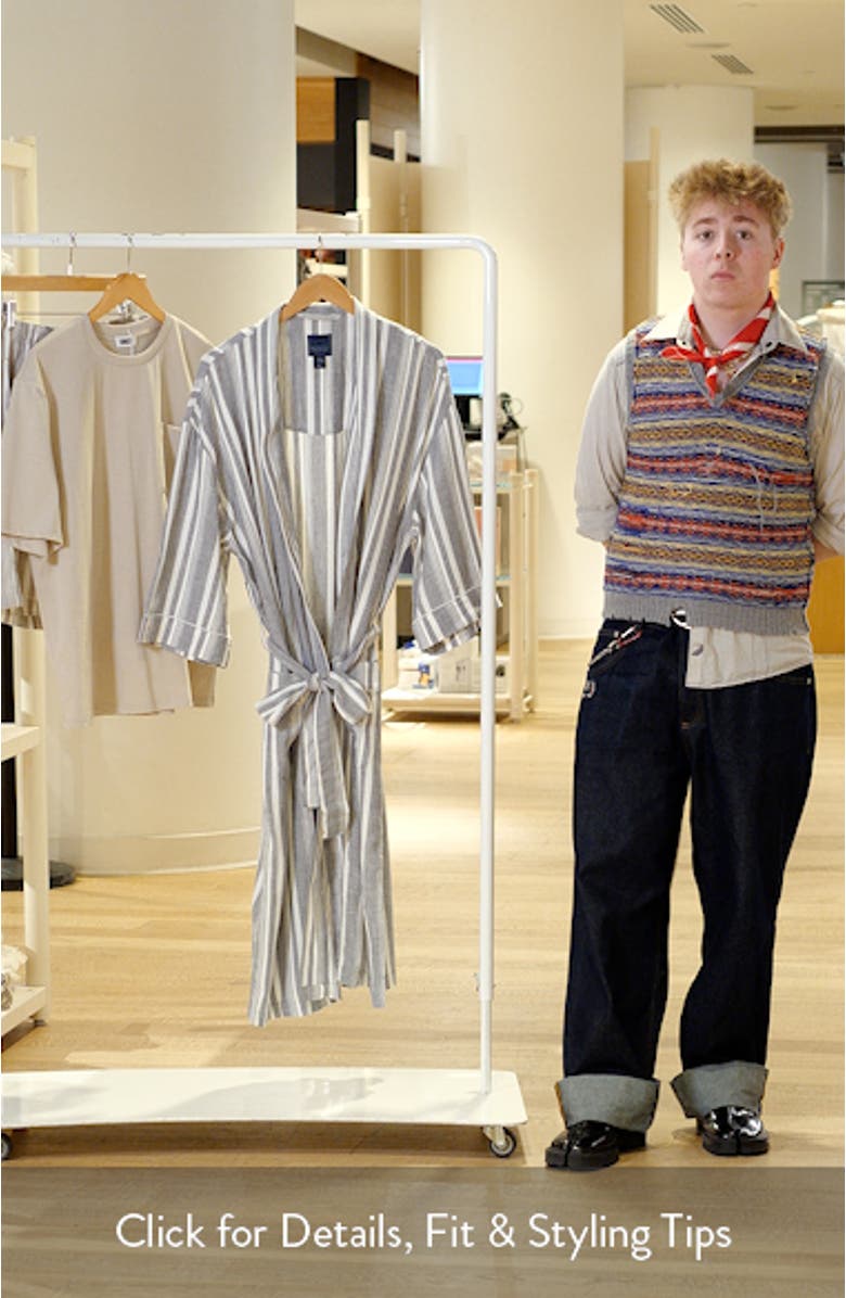 Summer Stripe Robe, sales video thumbnail