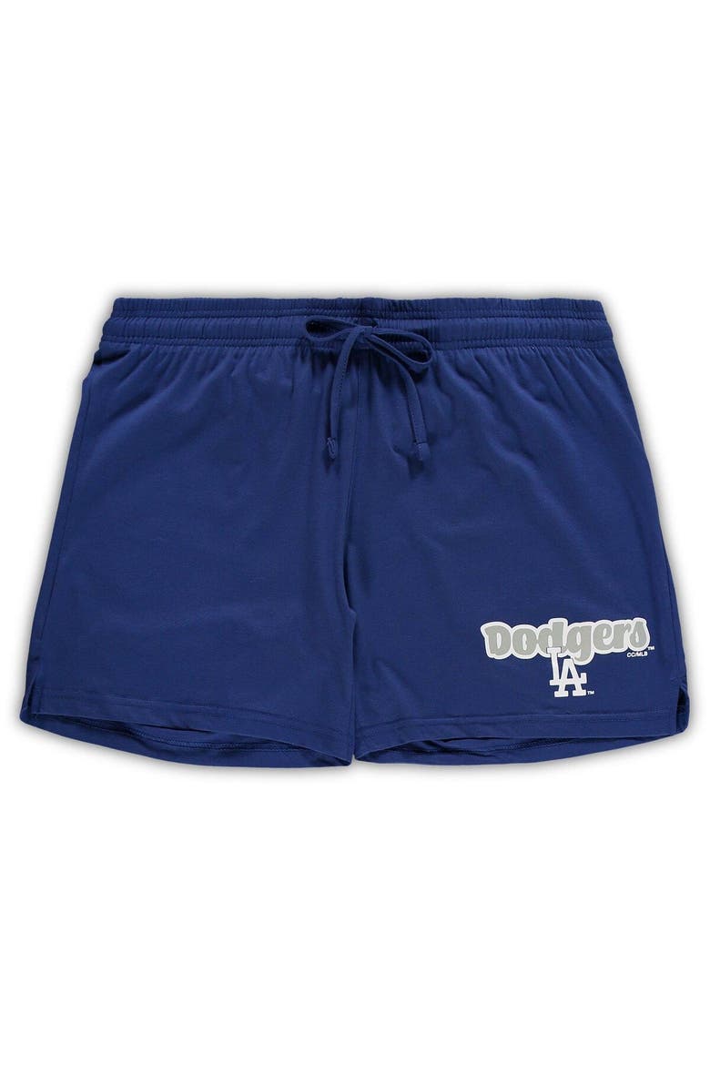 Women's Concepts Sport Royal Los Angeles Dodgers Plus Size Cloud Tank Top & Shorts Sleep Set, Alternate, color, Royal