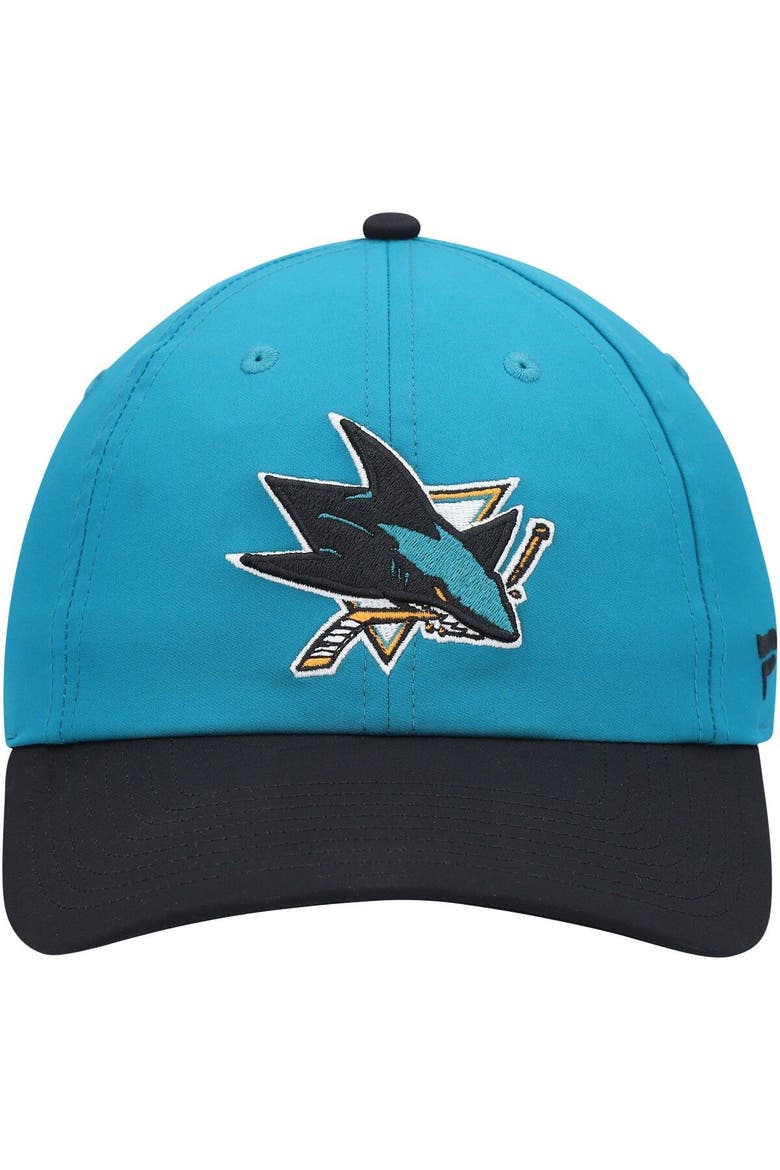 Women's Fanatics Branded Teal San Jose Sharks Iconic Defender Adjustable Hat, Alternate, color, Teal