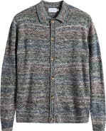Topman Space Dye Polo Cardigan