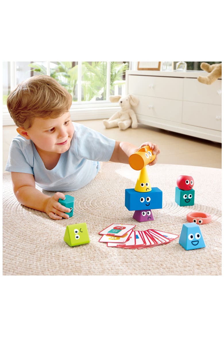 10-Piece Stacking Blocks Set, Alternate, color, MULTI