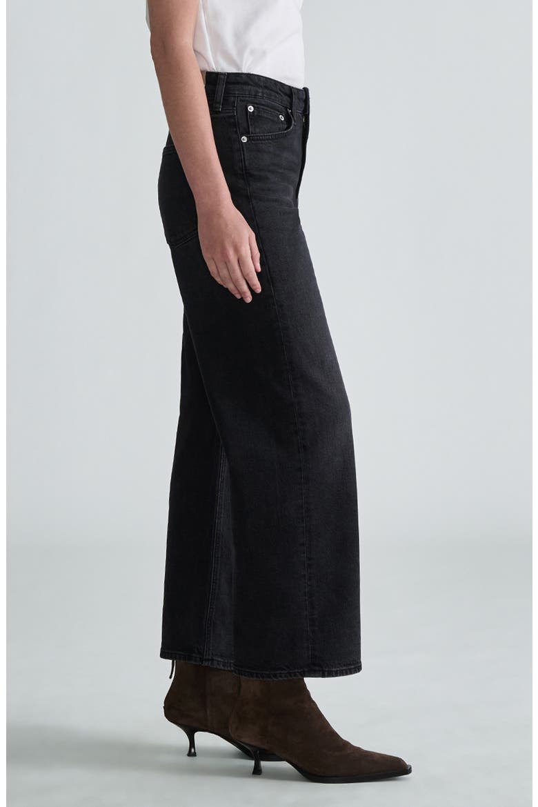 Genova Ankle Wide Leg Jeans, Alternate, color, SMOKE CLASSIC BLUE