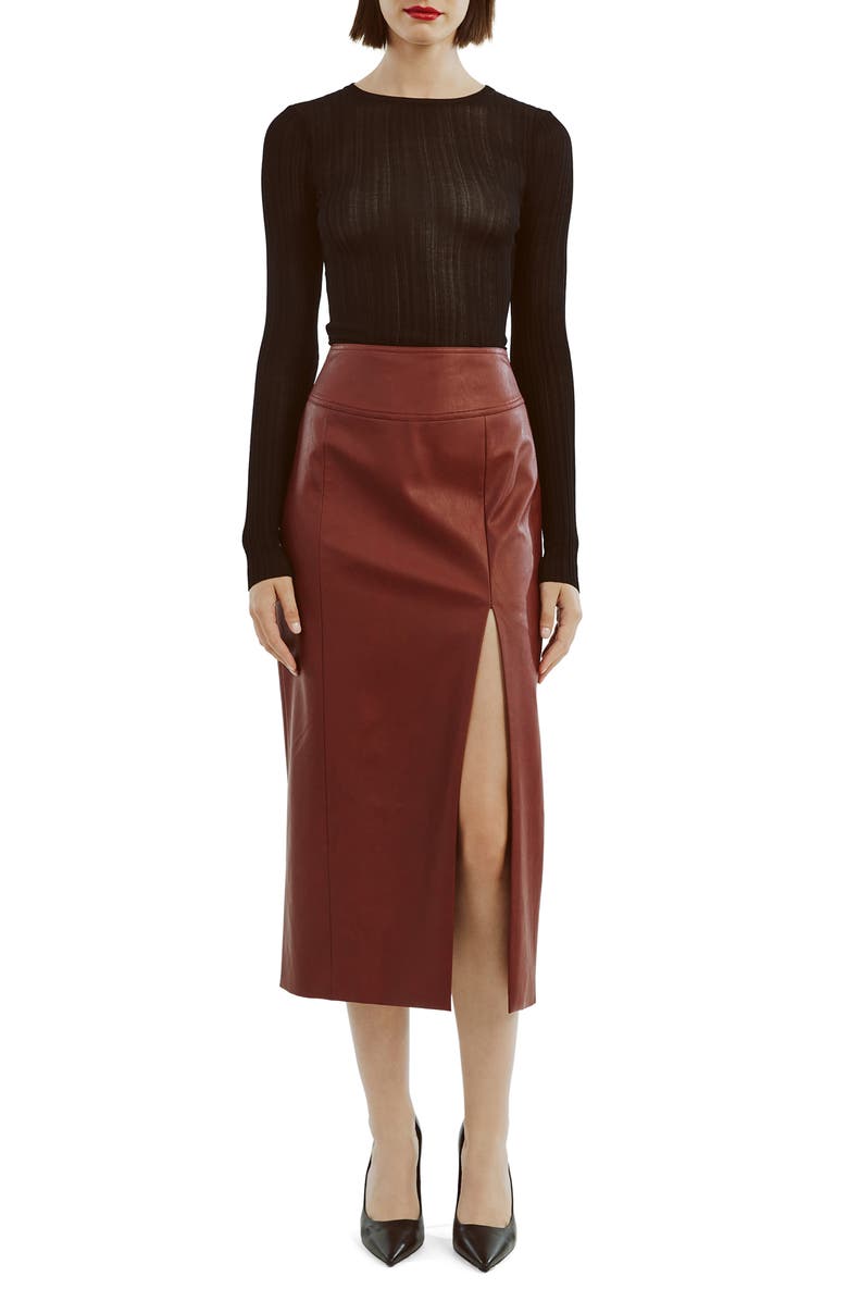 Bardot Anders Long Sleeve Knit Top, Alternate, color,