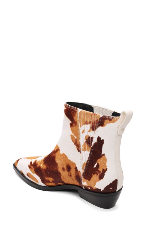 Sanctuary Demi Genuine Calf Hair Bootie In Multi