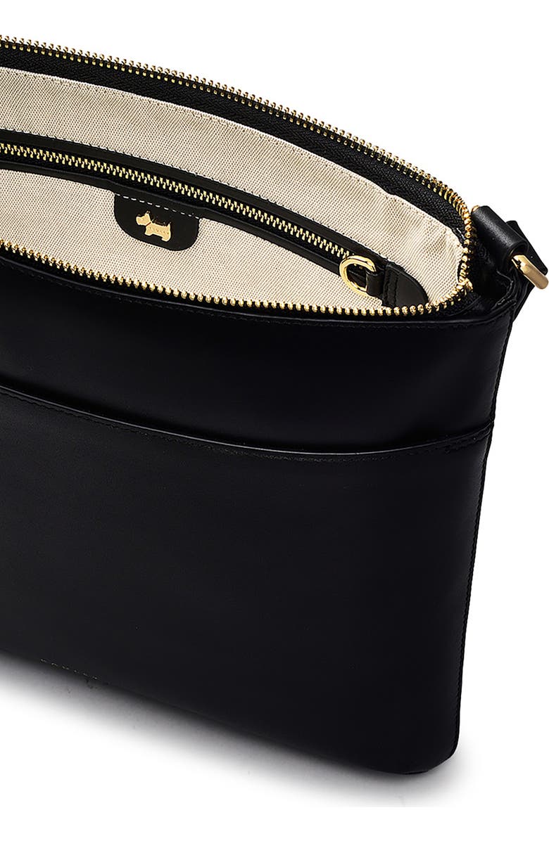 Radley Pockets Large Zip Top Crossbody Bag, Alternate, color, Black