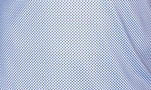 Tailorbyrd Mini Dots Performance Golf Polo In Blue