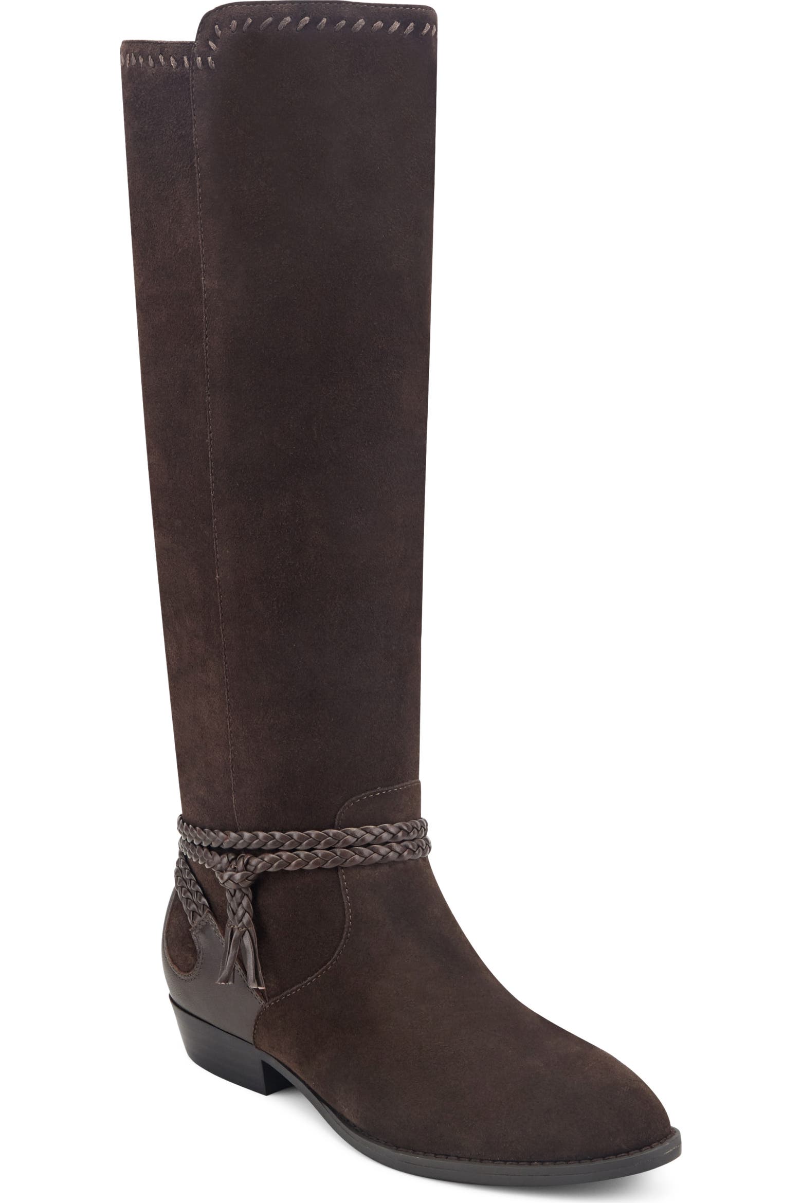 Ship Perla Earth® Perla Knee High Leather Riding Boot (Women) | Nordstrom