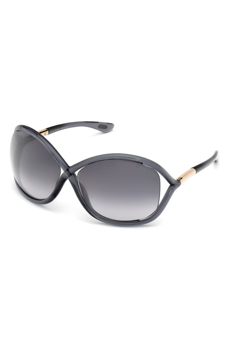 TOM FORD 'Whitney' 64mm Open Side Sunglasses, Alternate, color,