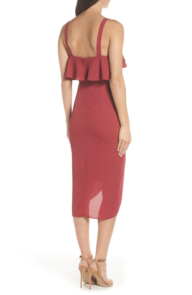 Cooper St Capulet Drape Dress, Alternate, color,