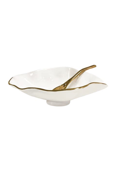 ENCANTO Claire Small Oval Bowl with Spoon