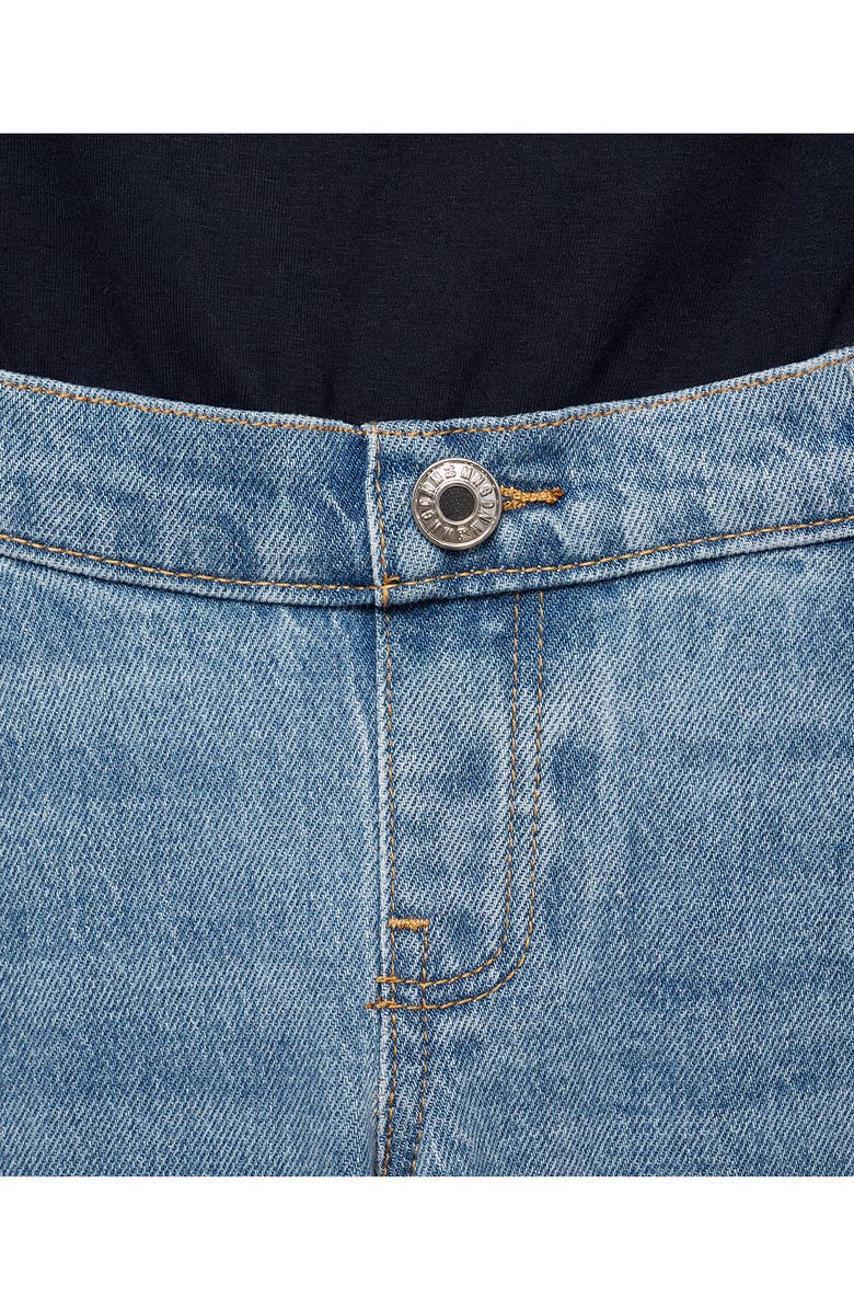 MANGO Straight Leg Ankle Maternity Jeans, Alternate, color, 