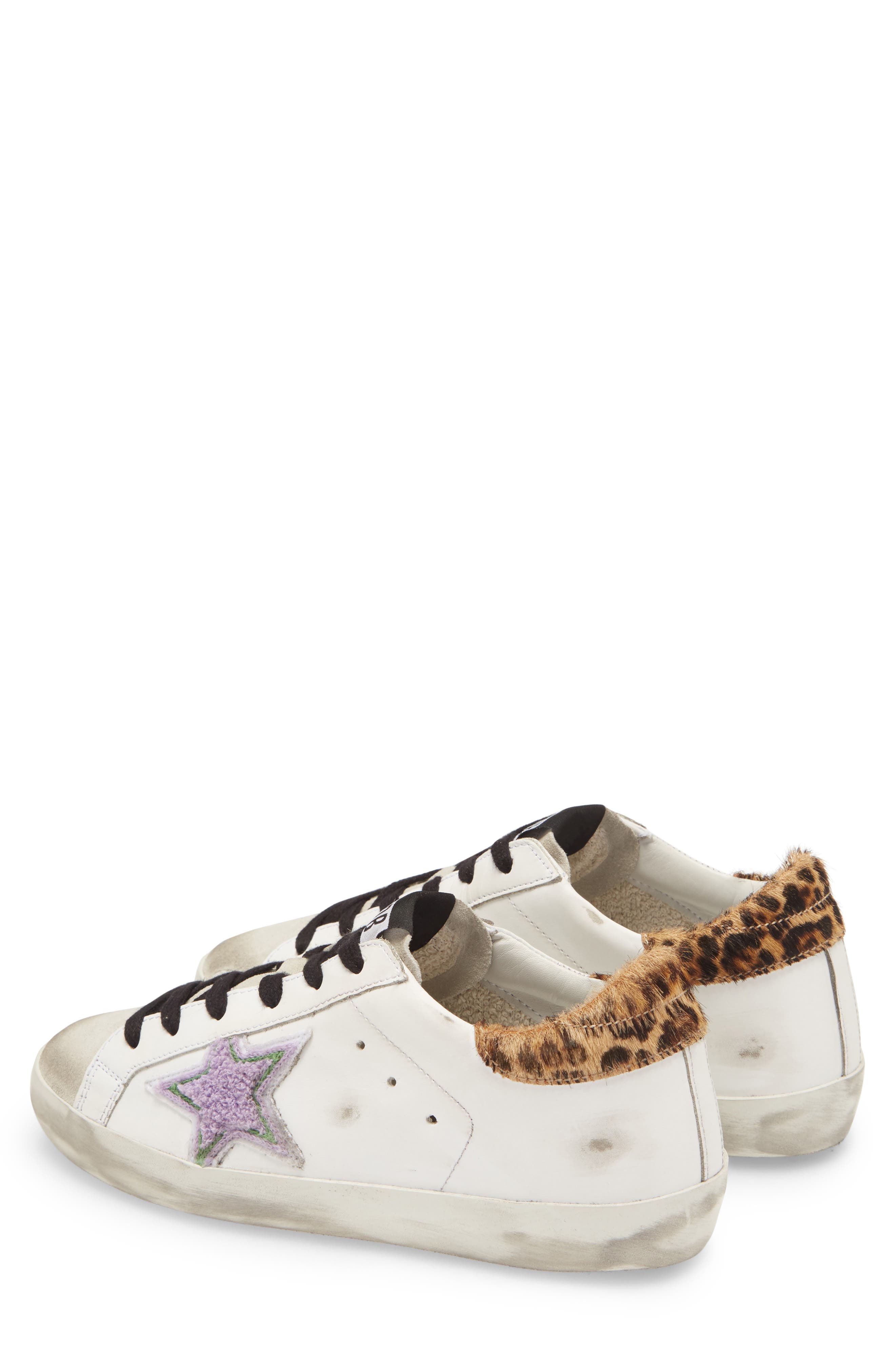 Golden Goose Superstar Genuine Calf Hair Sneaker, Alternate, color, 