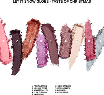 Let It Snow Globes 3-Piece Makeup Palette Gift Set $306 Value