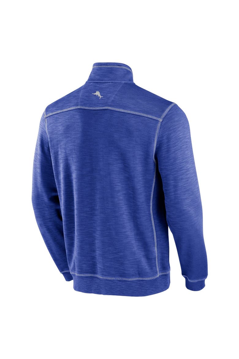 Men's Tommy Bahama Royal Kentucky Wildcats Tobago Bay Half-Zip Tri-Blend Top, Alternate, color, Royal
