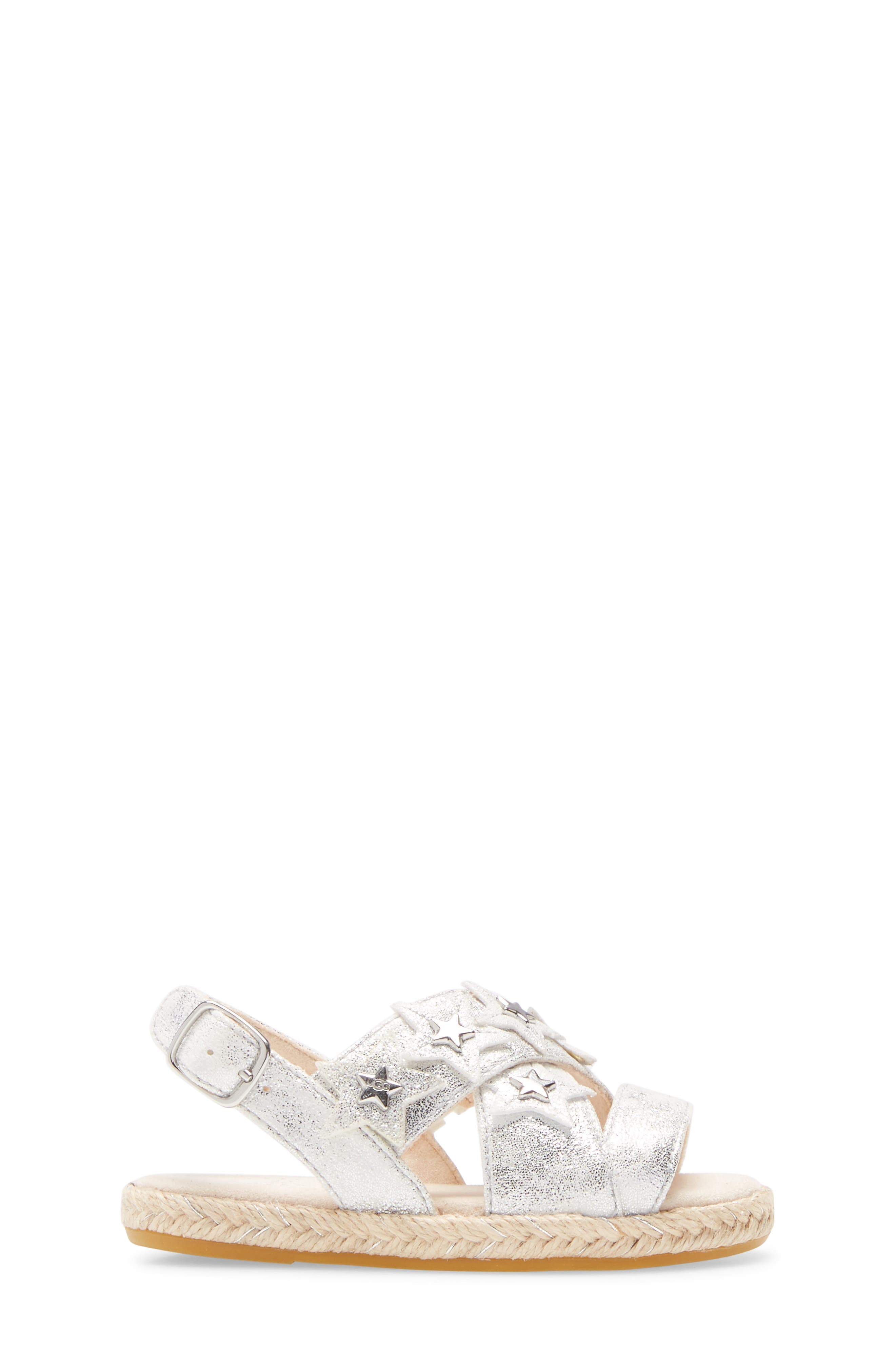 UGG<sup>®</sup> Allairey Stars Espadrille Sandal, Alternate, color, 