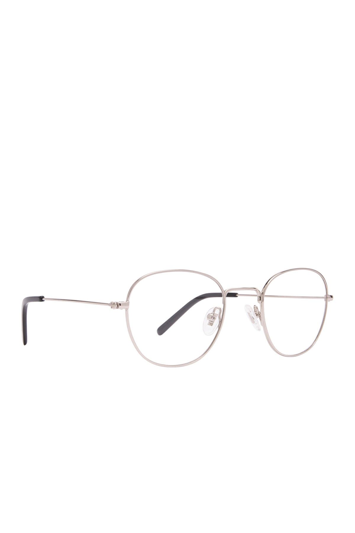 DIFF Sage 46mm Round Blue Light Blocking Glasses (Women) | Nordstromrack
