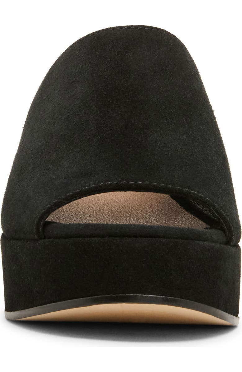 Blondo Montage Platform Mule Sandal, Alternate, color, Black Leather