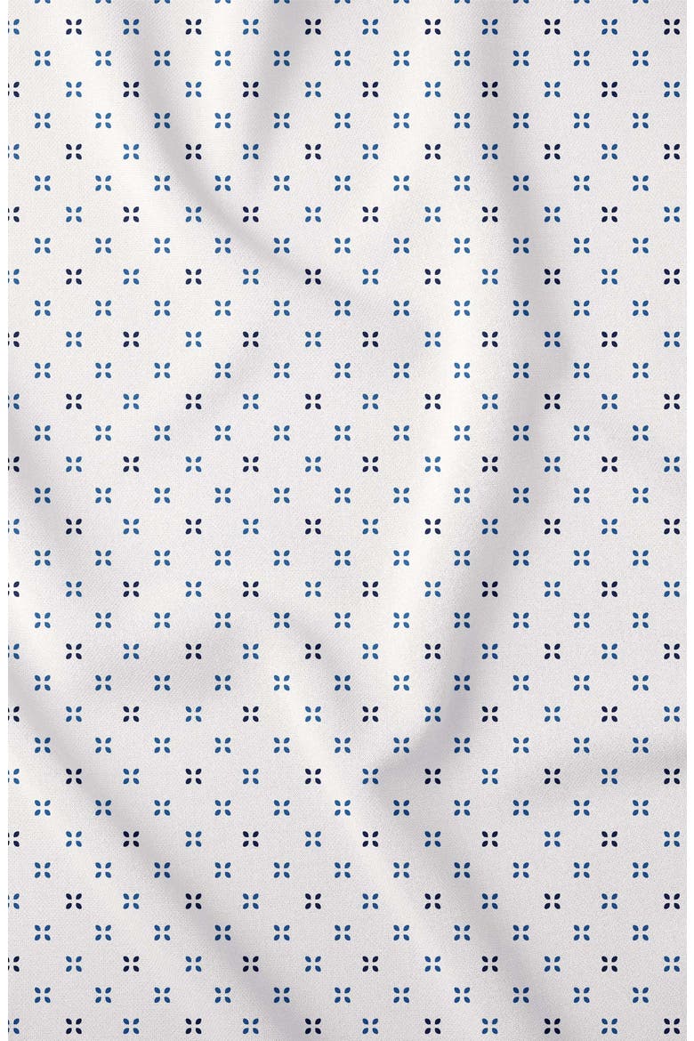 4X Stretch Slim Fit Neat Dress Shirt, Alternate, color, 40 BLUE