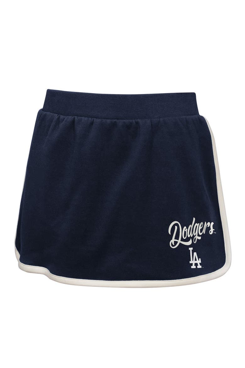Girls Youth Navy Los Angeles Dodgers Base Trainer Johnny Polo and Skort Set, Alternate, color, Navy