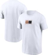 Nike Men's Nike White Texas Longhorns Campus Logo Swoosh T-Shirt