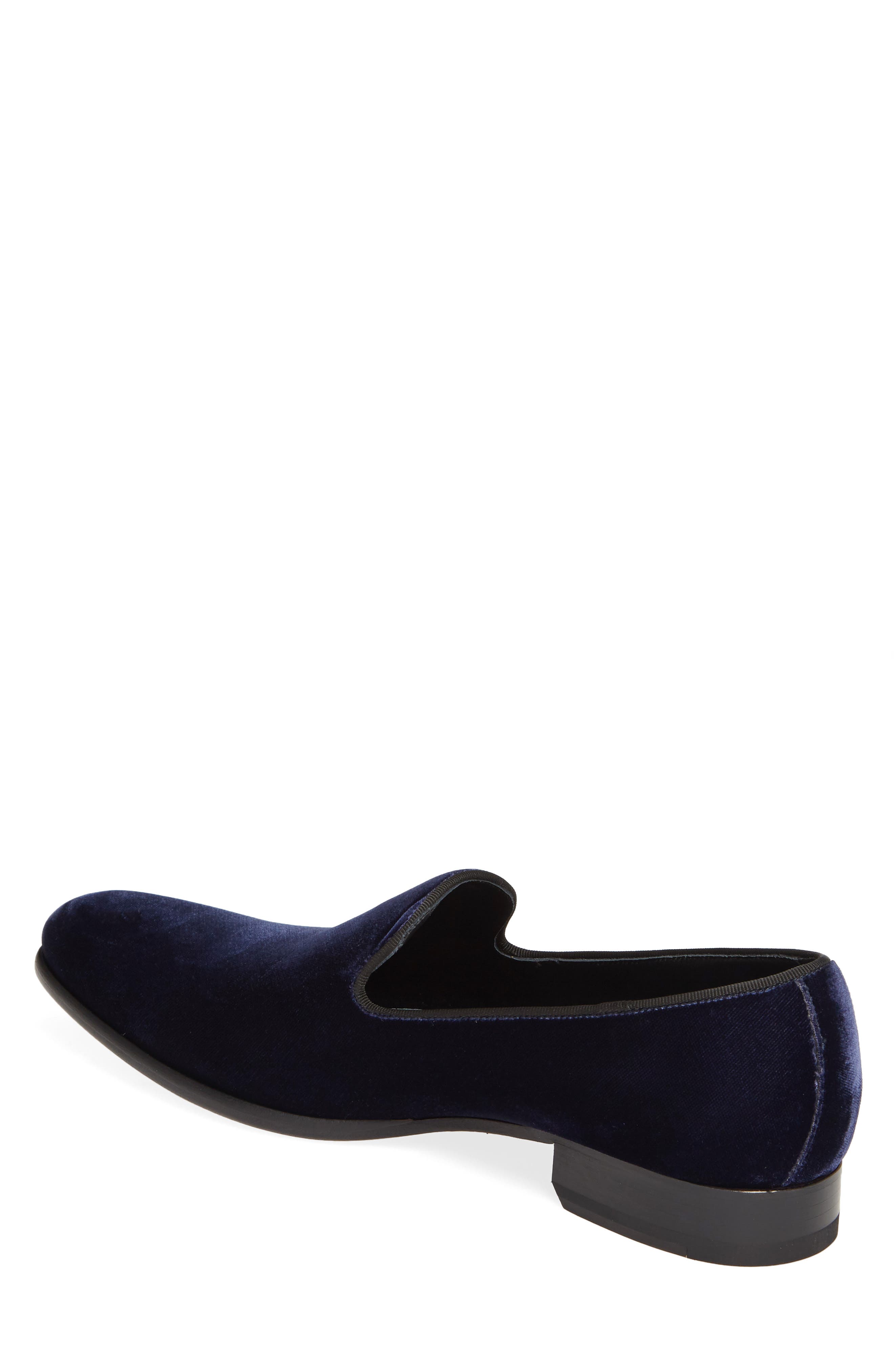 TO BOOT NEW YORK Formal Loafer, Alternate, color, Blue Velour