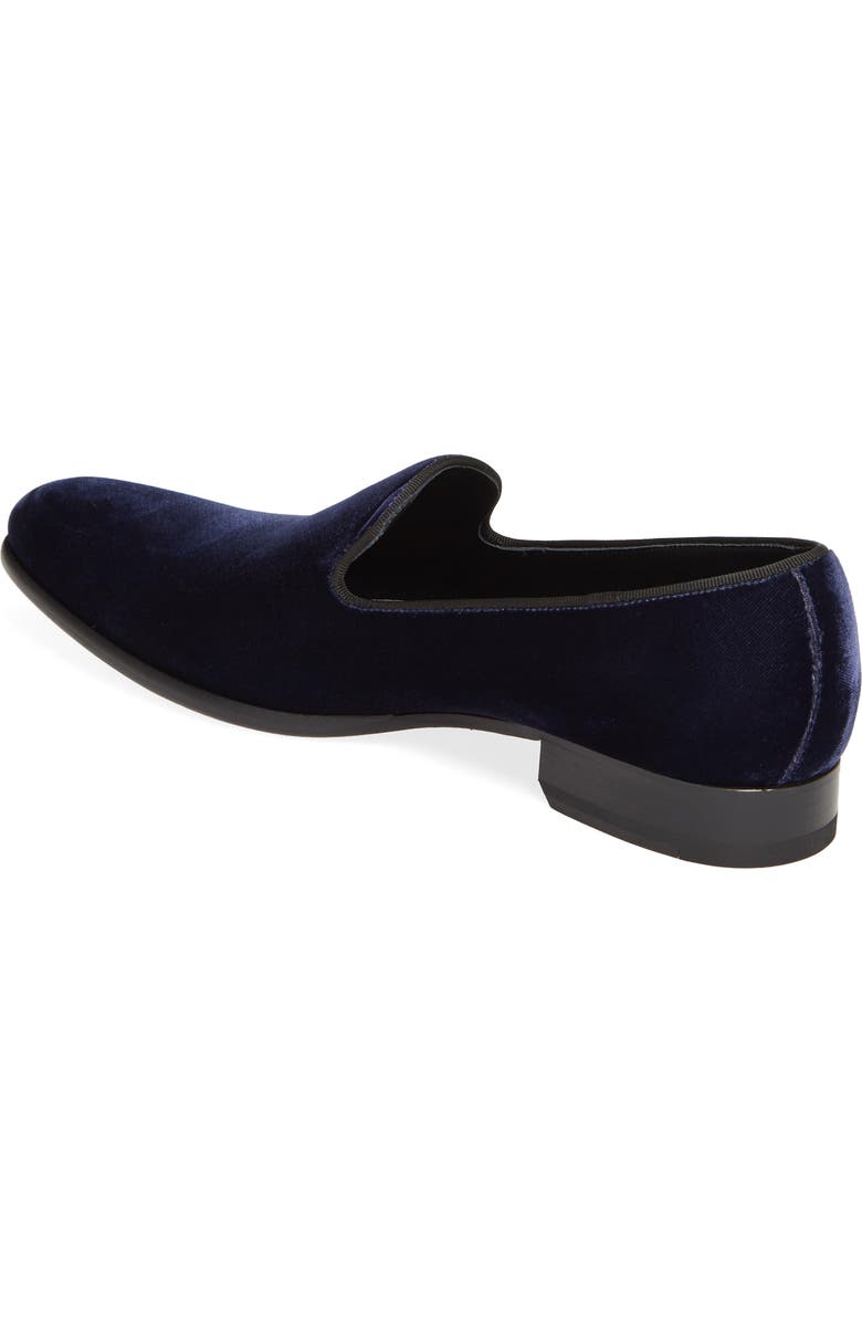 TO BOOT NEW YORK Formal Loafer, Alternate, color, Blue Velour
