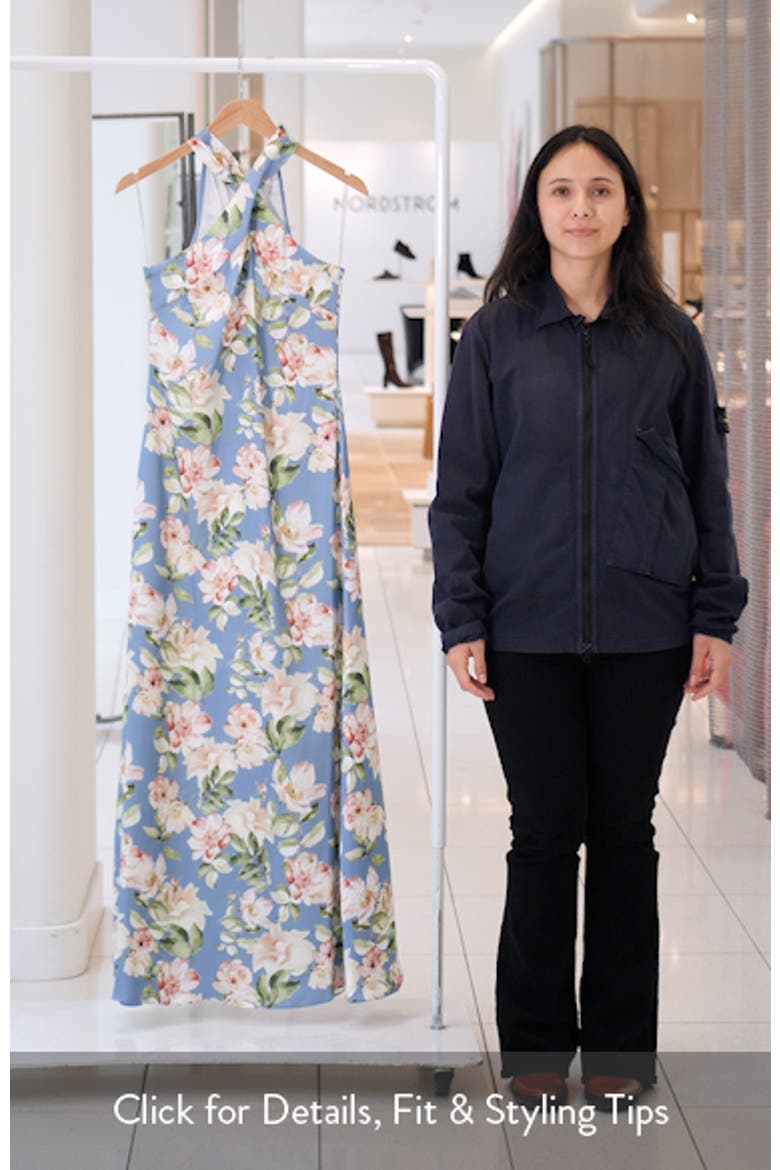 Laurant Floral Halter Gown video