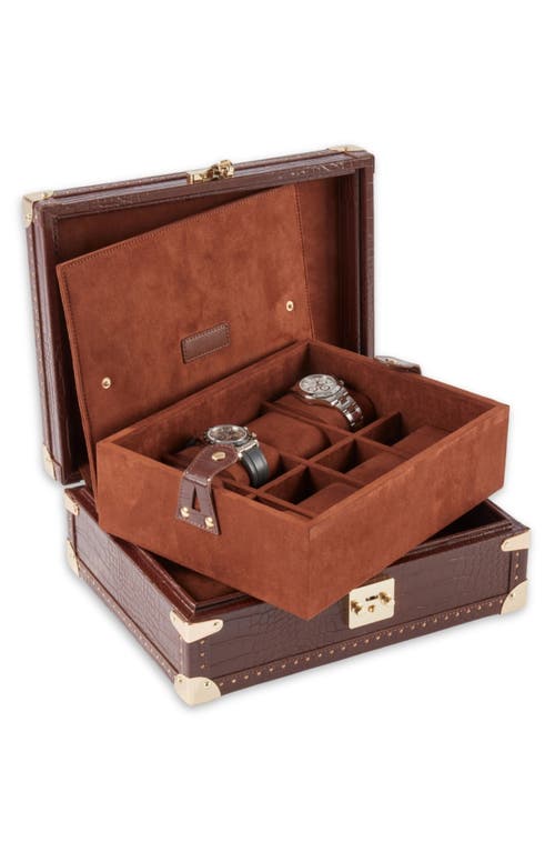 BEY-BERK BEY-BERK 8-WATCH STORAGE CASE