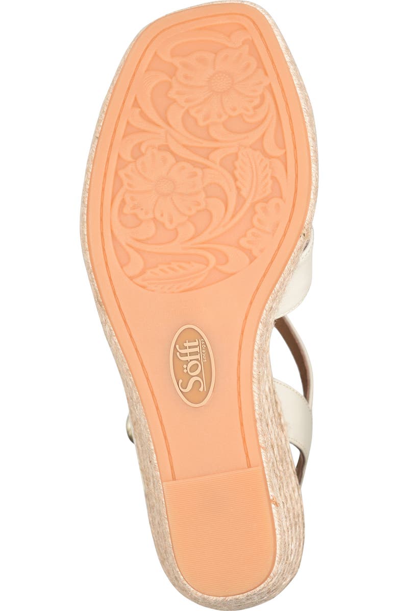 Söfft Norma Slingback Espadrille Platform Wedge Sandal, Alternate, color,