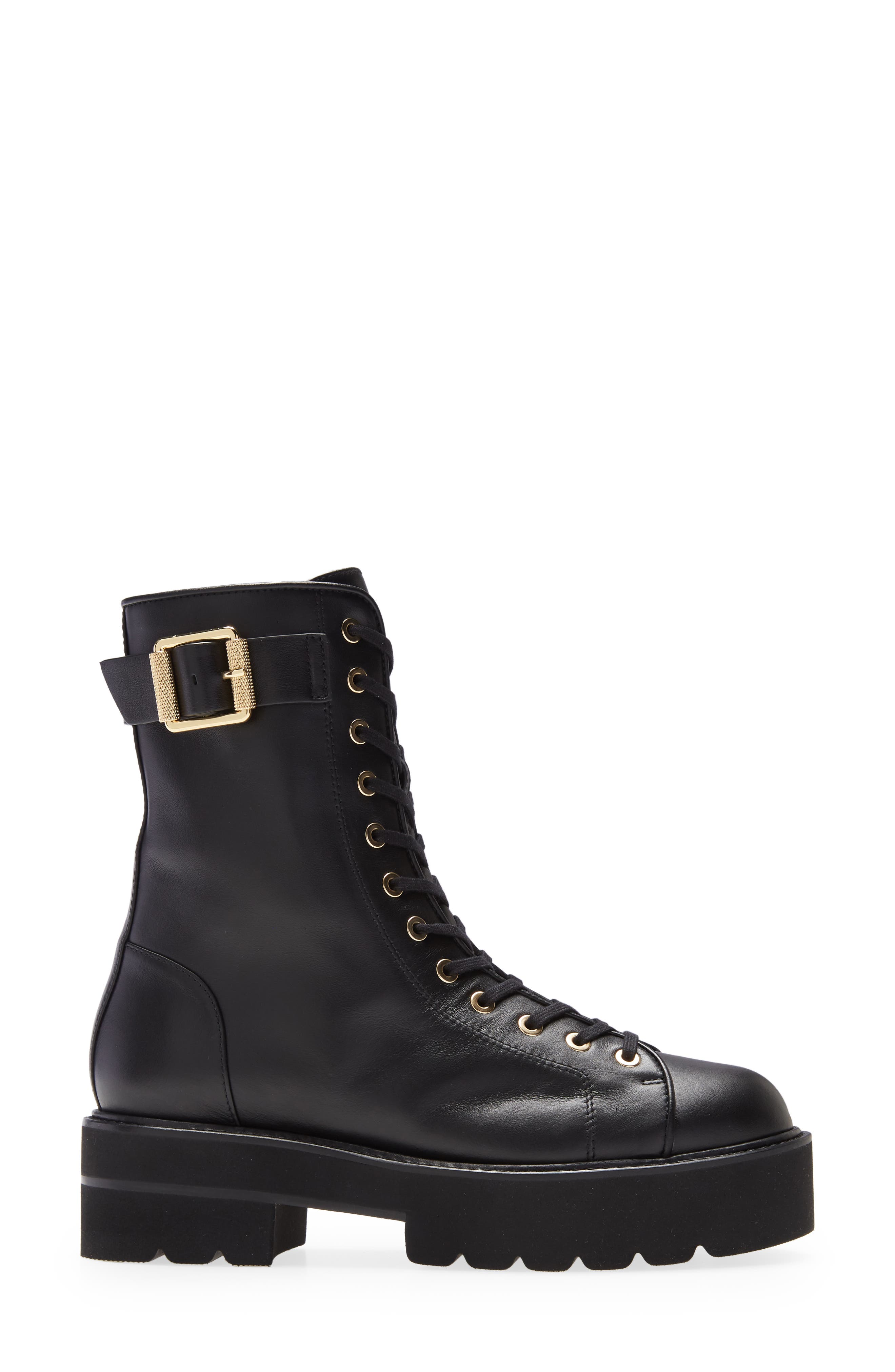 Ryder Ultralift Combat Boot, Alternate, color, BLACK
