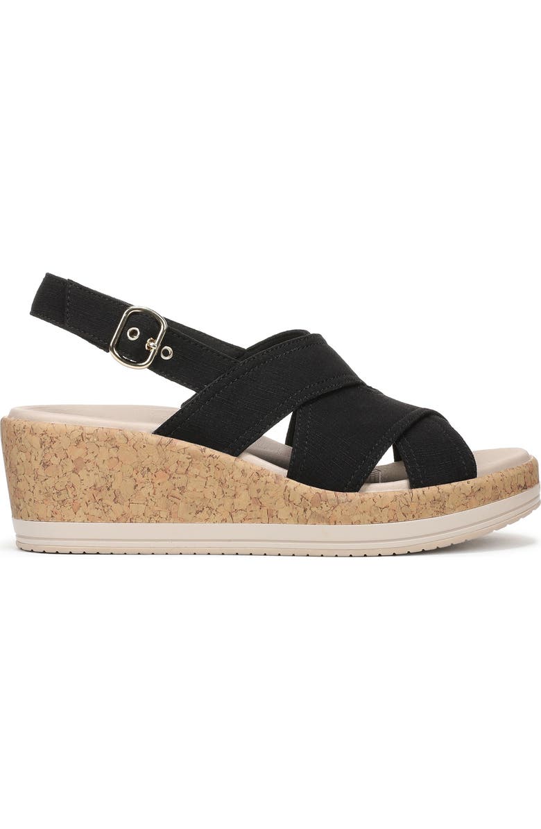 LifeStride Rye Slingback Sandal - Wide Widths Available, Alternate, color, Black