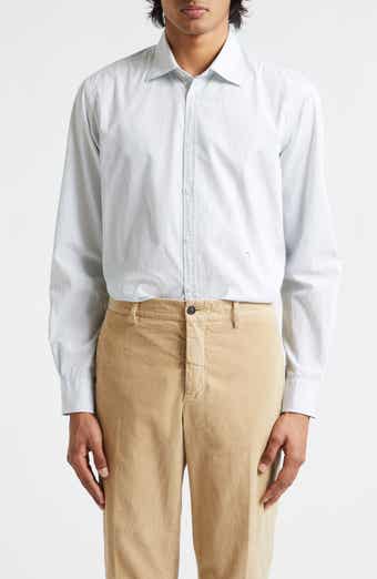 Genova Stripe Button-Up Shirt
