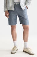 Scotch & Soda Cotton & Linen Regular Fit Shorts