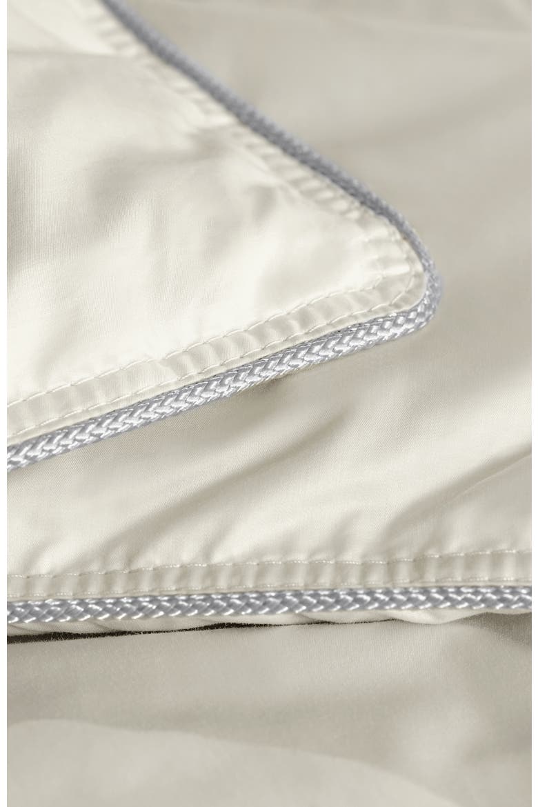 Everett light alpaca wool comforter, Alternate, color, White