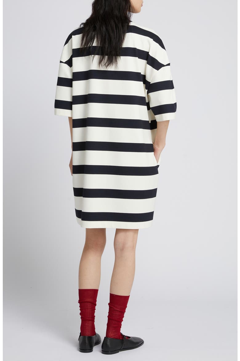Mela Stripe T-Shirt Dress, Alternate, color, ULTRAMARINE