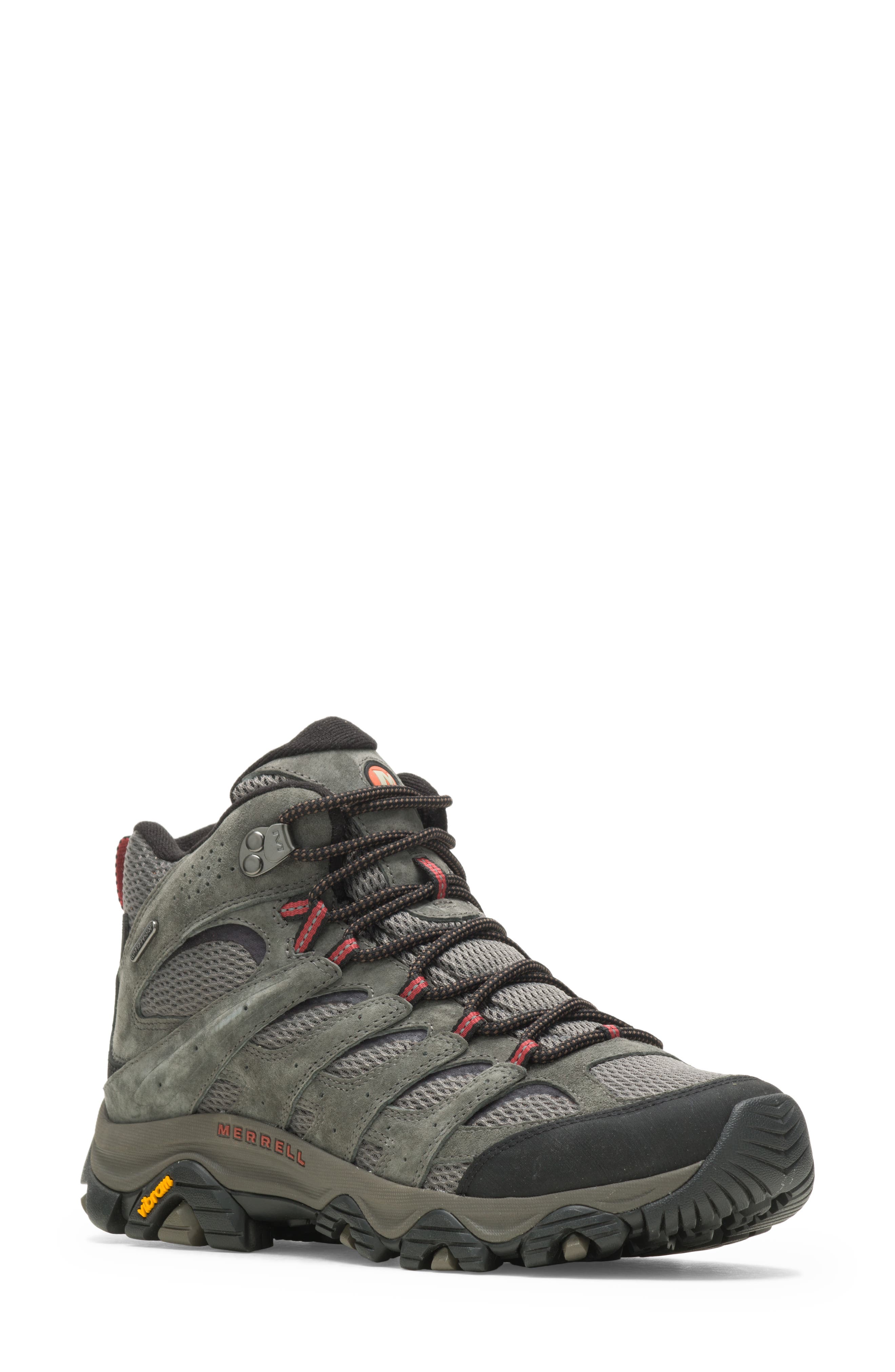 Merrell Moab 3 Mid Waterproof Hiking Shoe, Main, color, 