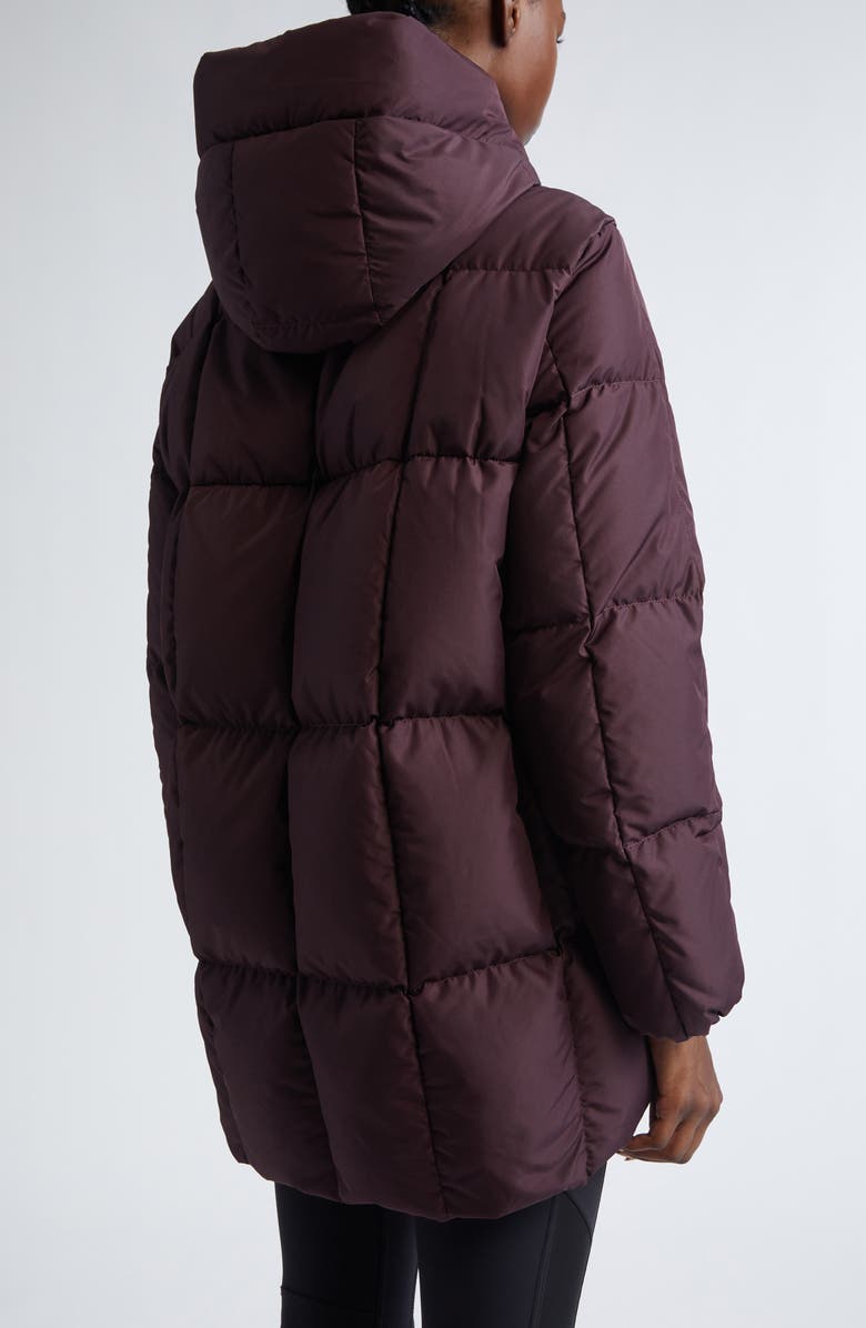 Moncler Darbon Down Puffer Jacket, Alternate, color, Bordeaux