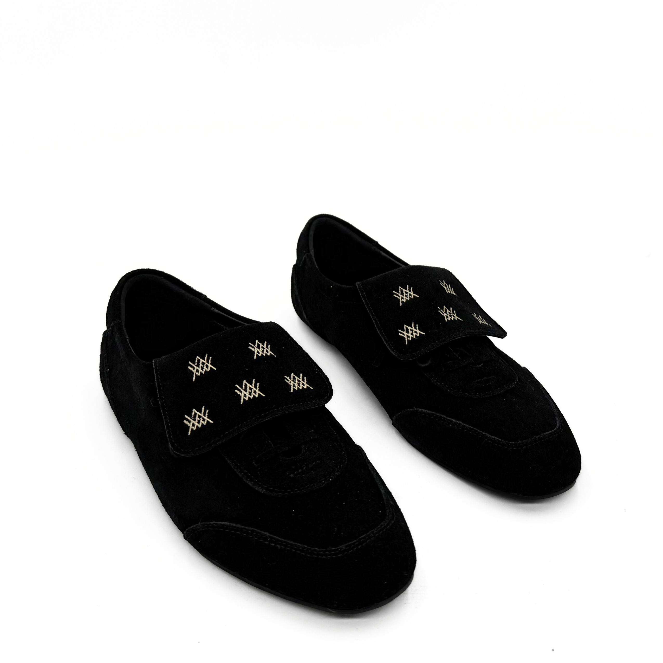 Amie Rafa Chelley Suede Sneakers, Alternate, color, Black