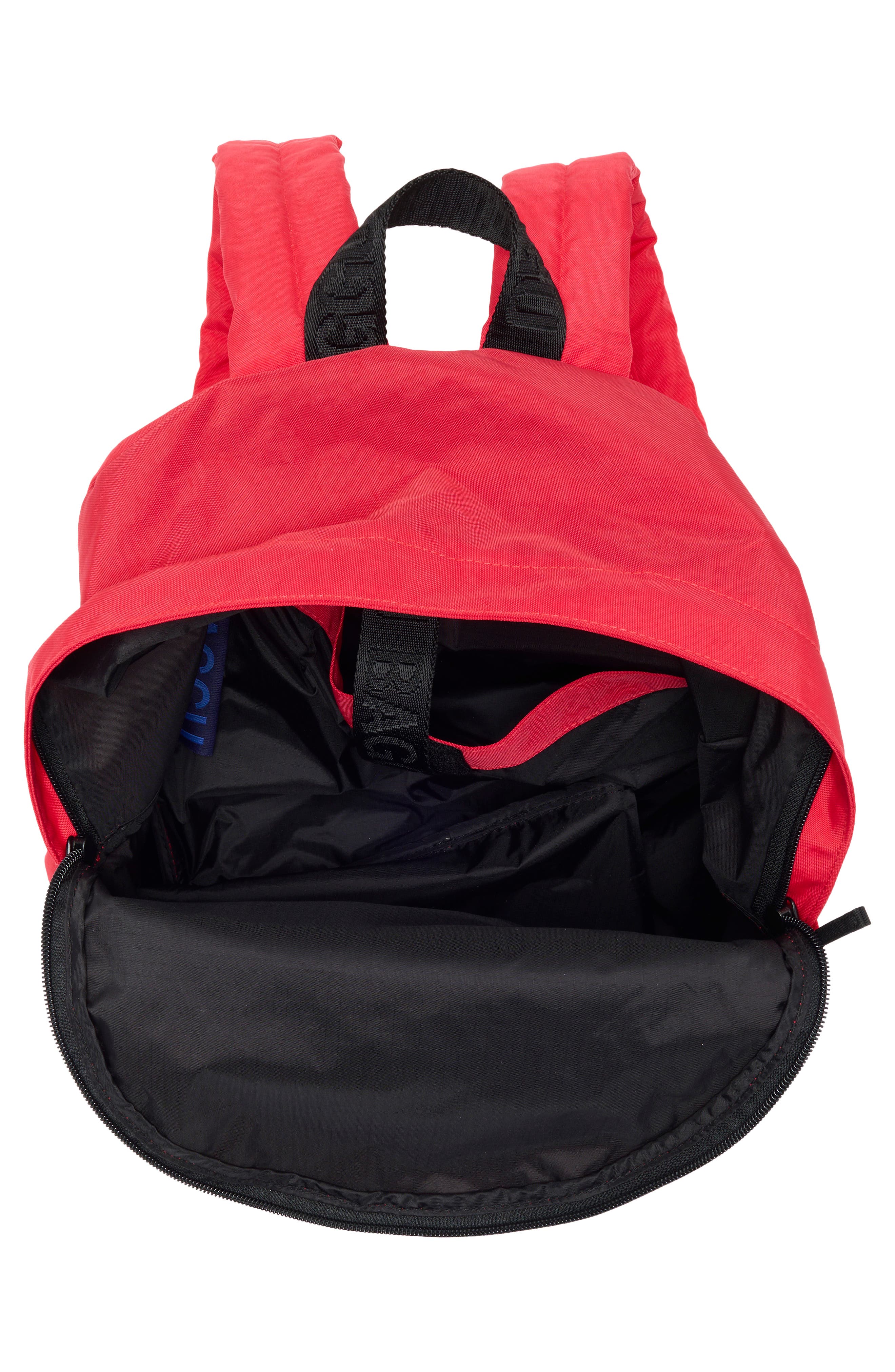 Medium Nylon Backpack, Alternate, color, CANDY APPLE