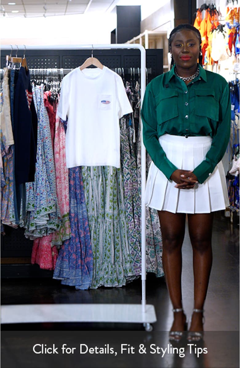 Kids' Surf Chappy Flag Cotton Graphic Pocket T-Shirt, sales video thumbnail