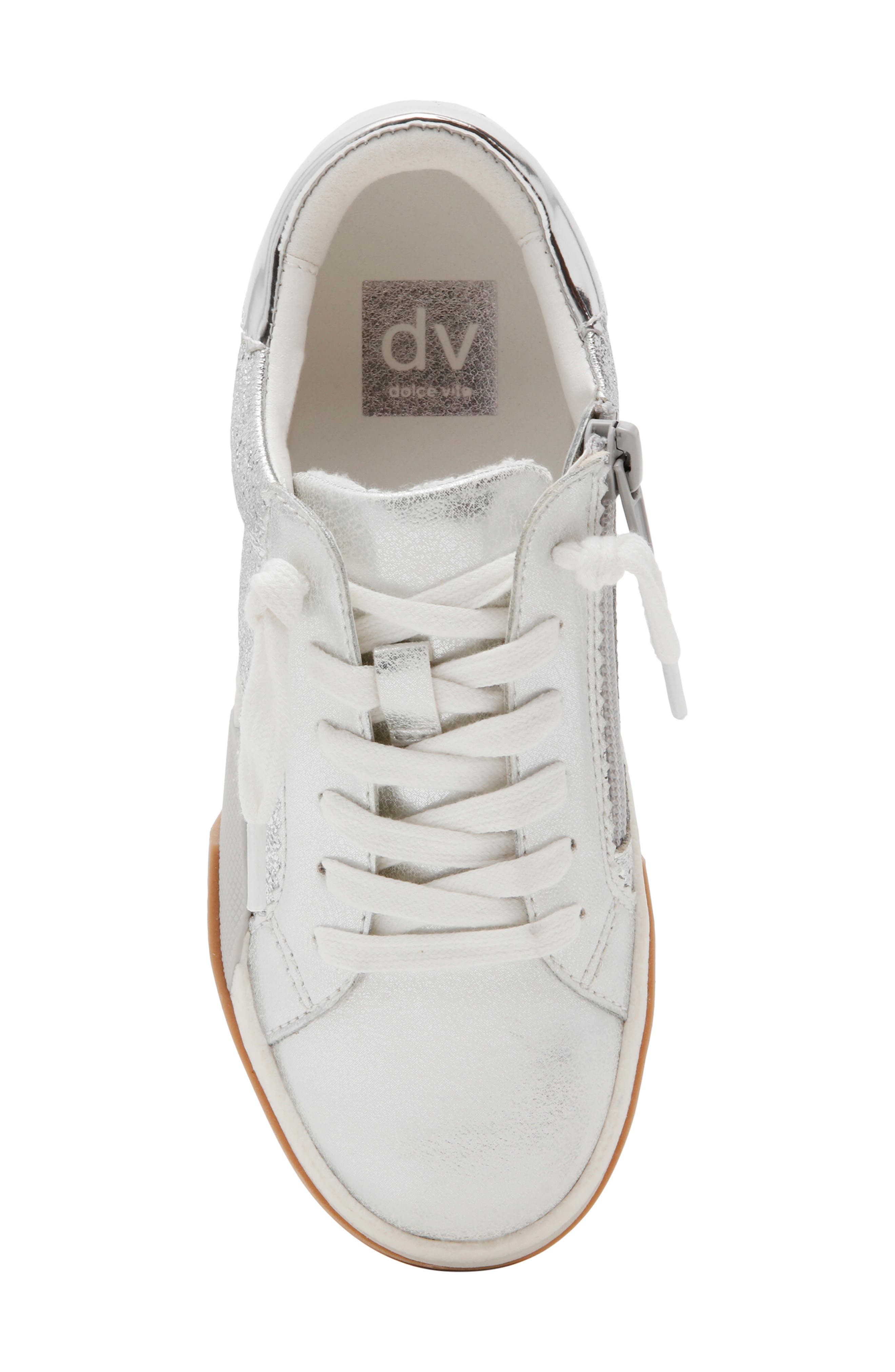 Pheby Sneaker, Alternate, color, SILVER GLITTER