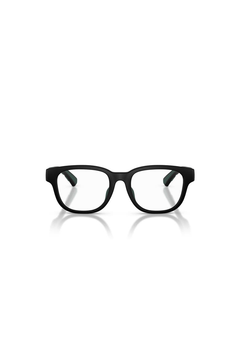 45mm Square optical glasses, Alternate, color, Black