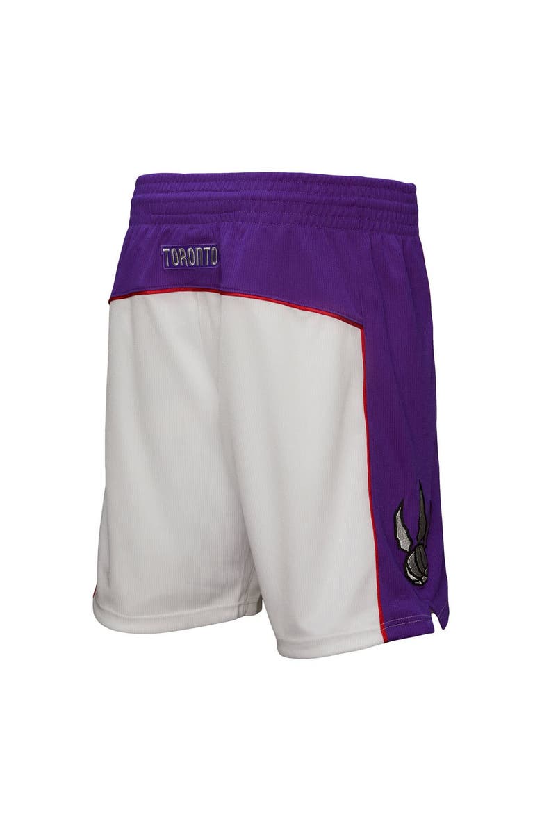 Mitchell & Ness Men's Mitchell & Ness White Toronto Raptors Authentic Shorts, Alternate, color, White